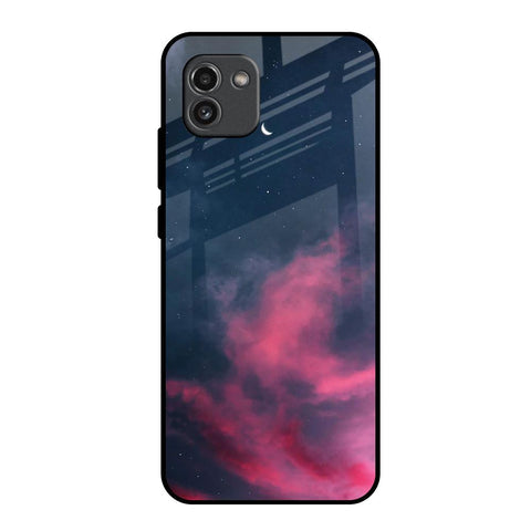 Moon Night Glossy Case For Samsung Galaxy A03