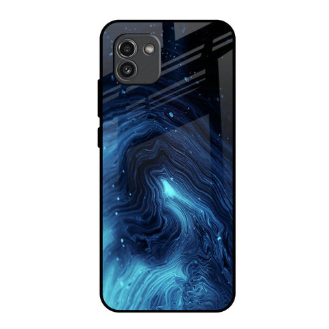 Dazzling Ocean Gradient Glossy Case For Samsung Galaxy A03