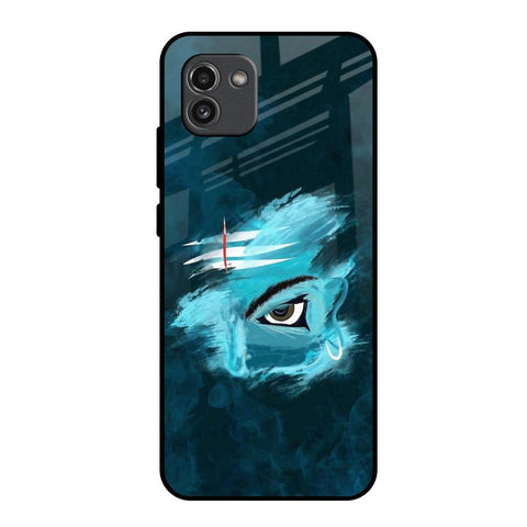 Power Of Trinetra Glossy Case For Samsung Galaxy A03
