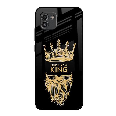 King Life Glossy Case For Samsung Galaxy A03