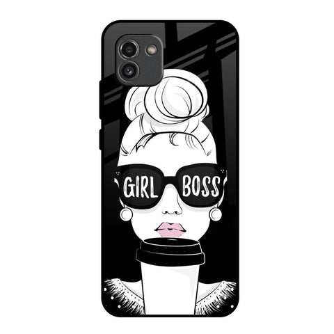 Girl Boss Glossy Case For Samsung Galaxy A03