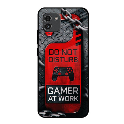 Do No Disturb Glossy Case For Samsung Galaxy A03