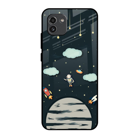 Astronaut Dream Glossy Case For Samsung Galaxy A03