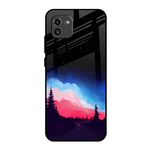 Drive In Dark Glossy Case For Samsung Galaxy A03