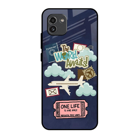 Tour The World Glossy Case For Samsung Galaxy A03