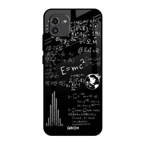 Funny Math Glossy Case for Samsung Galaxy A03