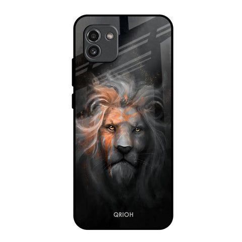 Devil Lion Glossy Case for Samsung Galaxy A03