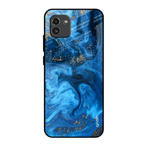 Gold Sprinkle Glossy Case for Samsung Galaxy A03