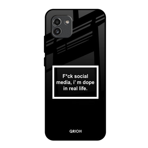 Dope In Life Glossy Case for Samsung Galaxy A03