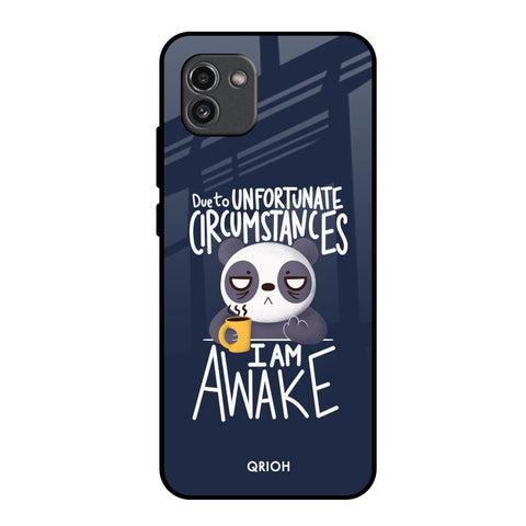 Struggling Panda Glossy Case for Samsung Galaxy A03