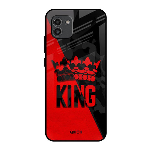 I Am A King Glossy Case for Samsung Galaxy A03