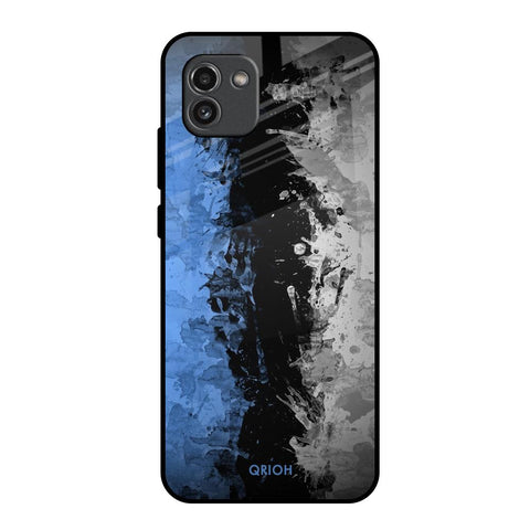 Dark Grunge Glossy Case for Samsung Galaxy A03