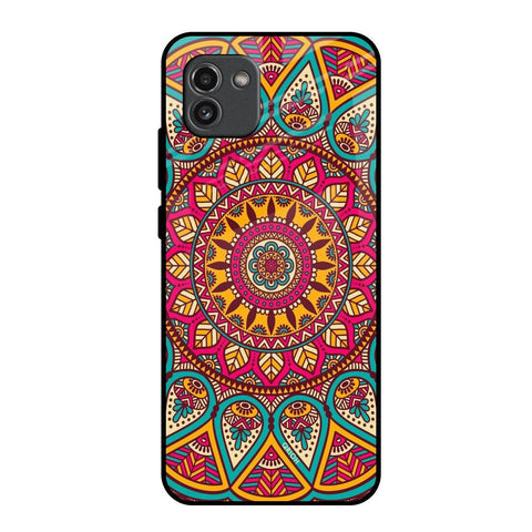 Elegant Mandala Glossy Case for Samsung Galaxy A03
