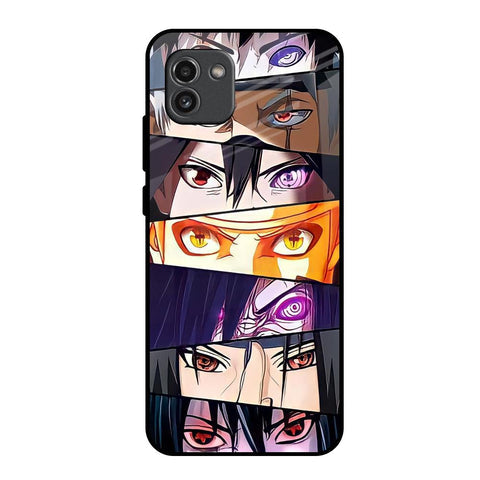 Anime Eyes Glossy Case for Samsung Galaxy A03