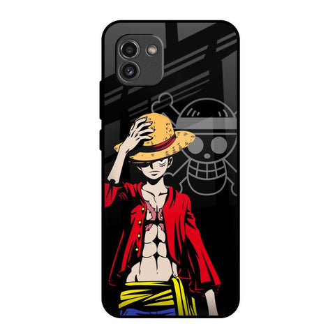 Hat Crew Glossy Case for Samsung Galaxy A03