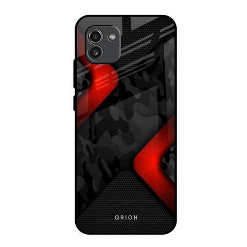 Modern Camo Abstract Glossy Case for Samsung Galaxy A03