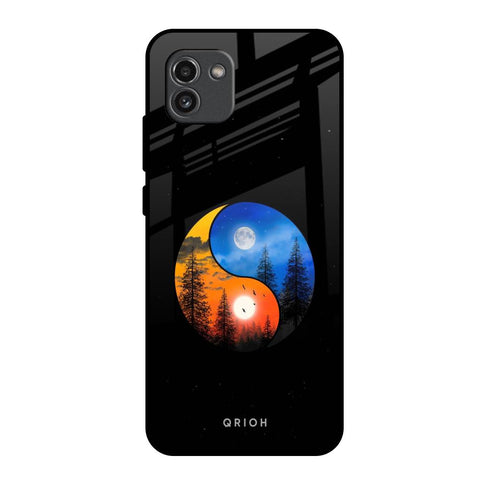 Yin Yang Balance Glossy Case for Samsung Galaxy A03
