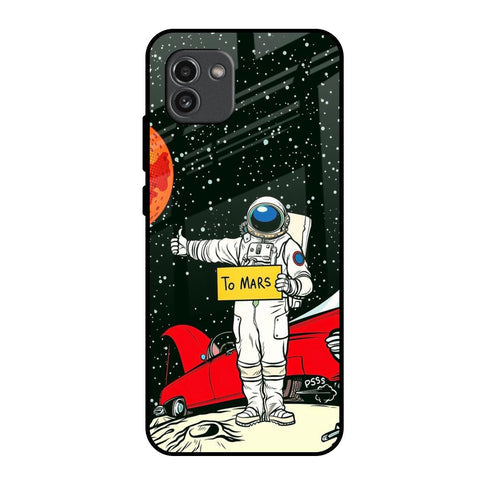 Astronaut on Mars Glossy Case for Samsung Galaxy A03