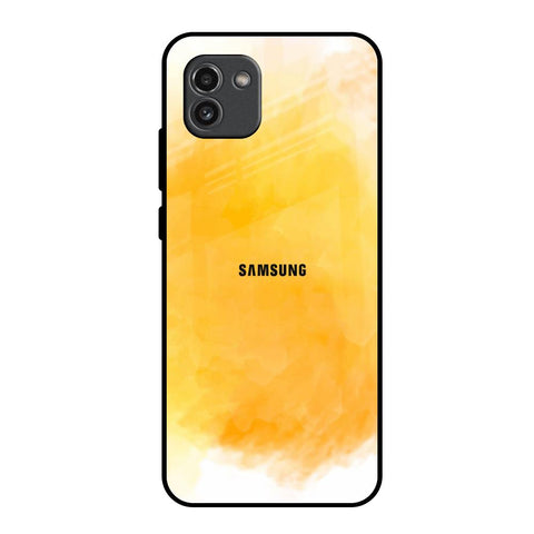 Rustic Orange Glossy Case for Samsung Galaxy A03