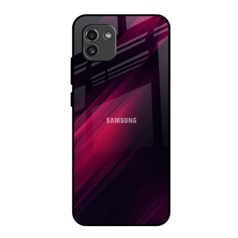 Razor Black Glossy Case for Samsung Galaxy A03