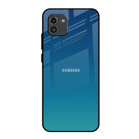 Celestial Blue Glossy Case For Samsung Galaxy A03