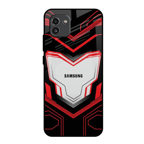 Quantum Suit Glossy Case For Samsung Galaxy A03