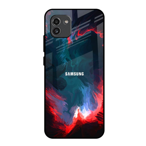 Brush Art Glossy Case For Samsung Galaxy A03