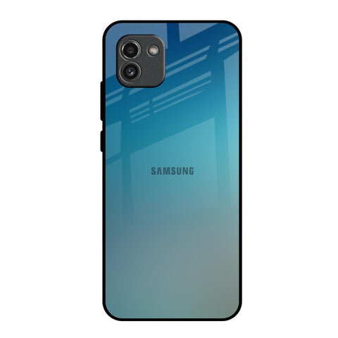 Sea Theme Gradient Glossy Case for Samsung Galaxy A03