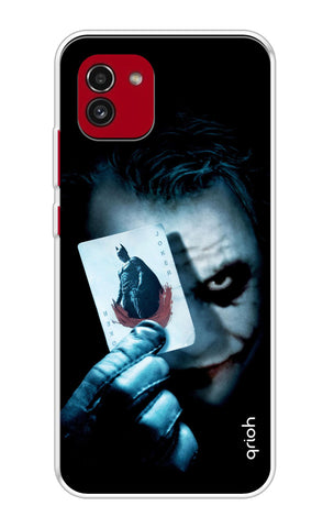 Joker Hunt Soft Cover for Samsung Galaxy A03