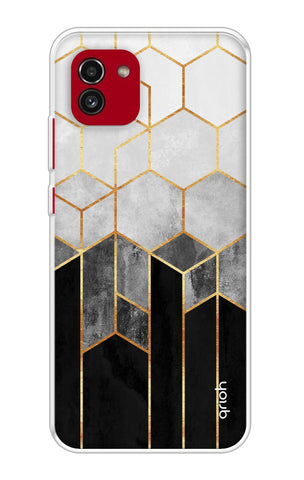 Hexagonal Pattern Soft Cover for Samsung Galaxy A03