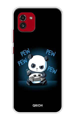 Pew Pew Soft Cover for Samsung Galaxy A03