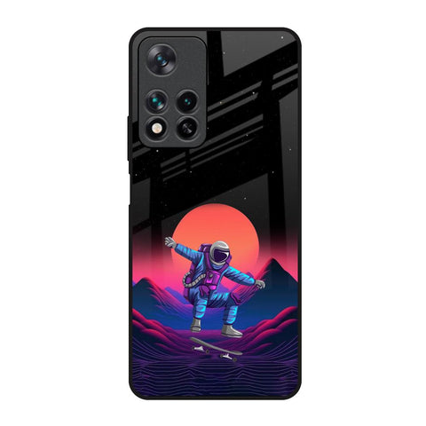 Retro Astronaut Glossy Case for Redmi Note 11 Pro 5G