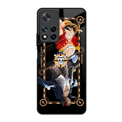 Shanks & Luffy Glossy Case for Redmi Note 11 Pro 5G