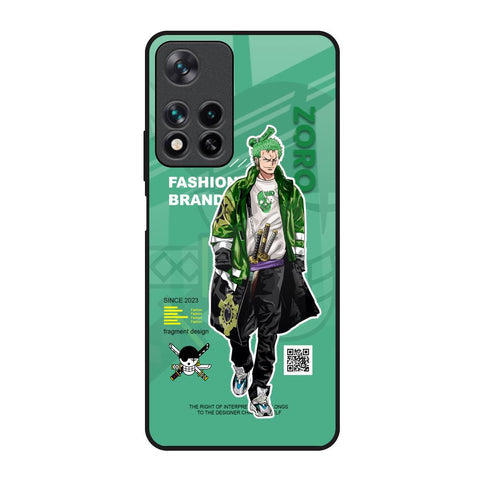 Zoro Bape Glossy Case for Redmi Note 11 Pro 5G