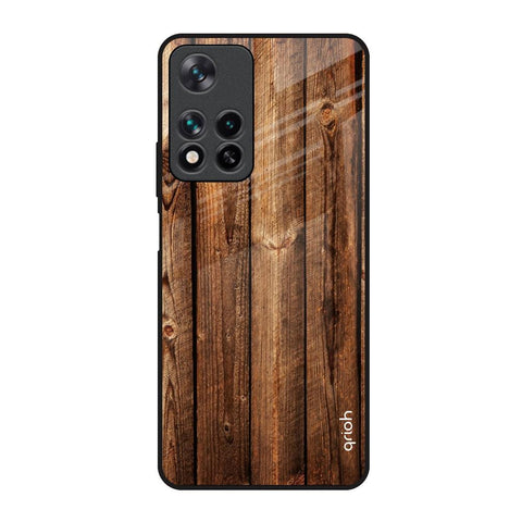 Timber Printed Glossy Case for Redmi Note 11 Pro 5G