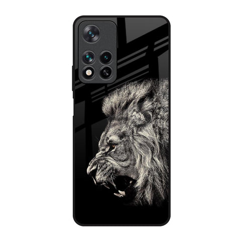 Brave Lion Glossy Case for Redmi Note 11 Pro 5G