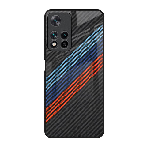 Carbon Inspired Glossy Case for Redmi Note 11 Pro 5G