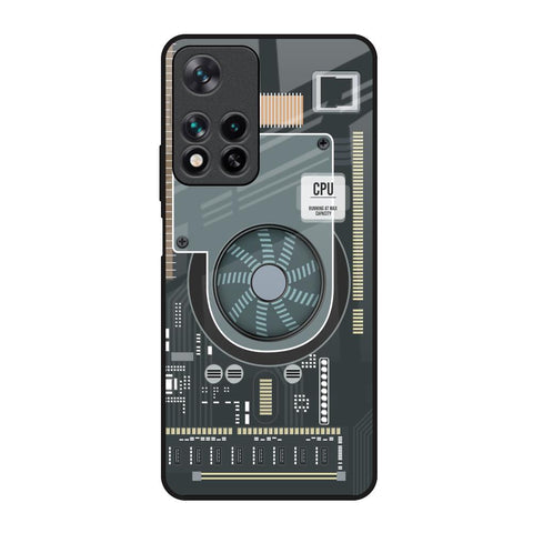 Motherboard Circuit Glossy Case for Redmi Note 11 Pro 5G