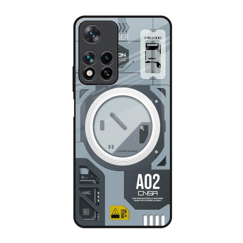Modern Technology Glossy Case for Redmi Note 11 Pro 5G