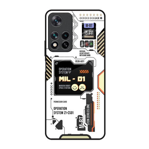 Tech Display Glossy Case for Redmi Note 11 Pro 5G