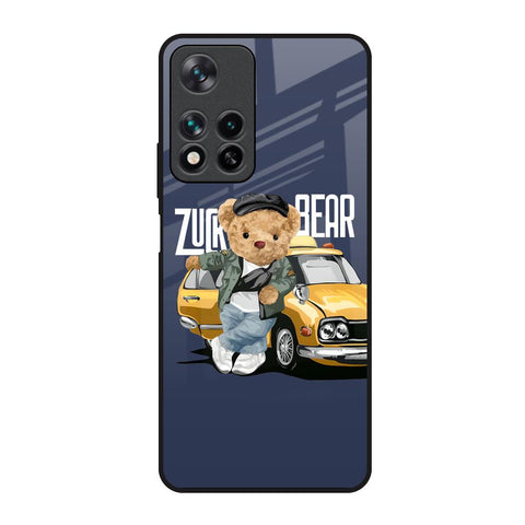Adventurous Bear Glossy Case for Redmi Note 11 Pro 5G