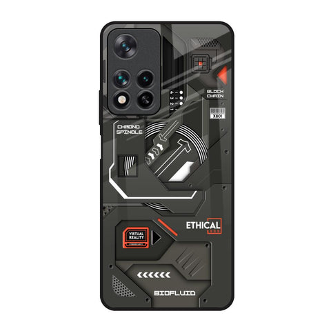 Tech Aesthetics Glossy Case for Redmi Note 11 Pro 5G
