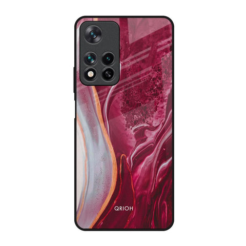 Crimson Ruby Glossy Case for Redmi Note 11 Pro 5G