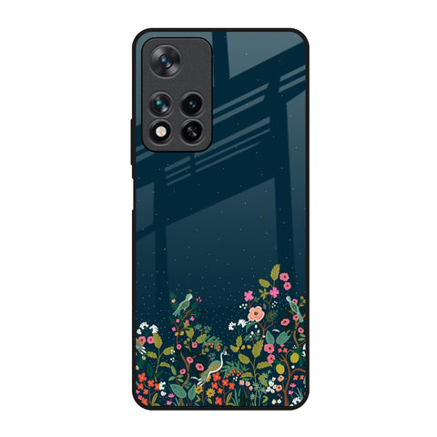 Small Garden Glossy Case For Redmi Note 11 Pro 5G