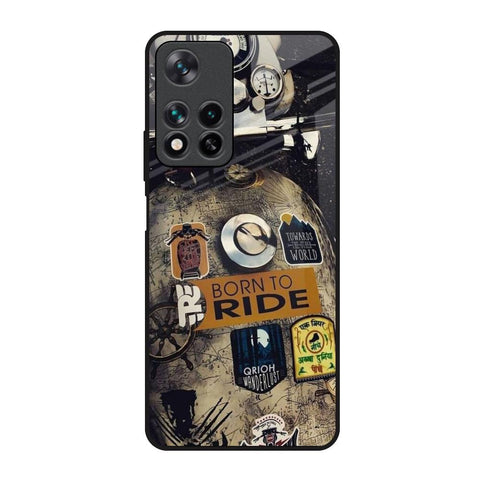 Ride Mode On Glossy Case for Redmi Note 11 Pro 5G