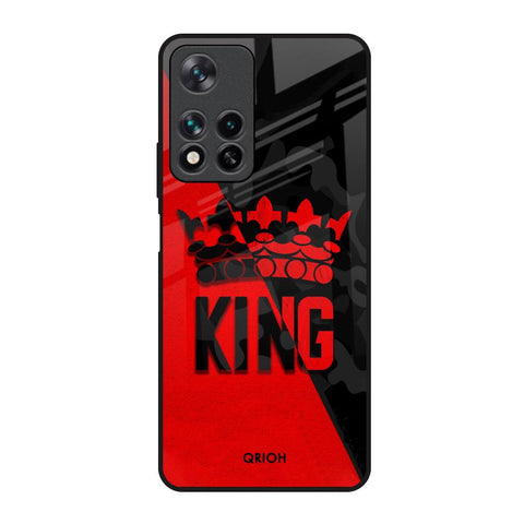 I Am A King Glossy Case for Redmi Note 11 Pro 5G
