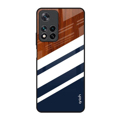 Bold Stripes Glossy Case for Redmi Note 11 Pro 5G