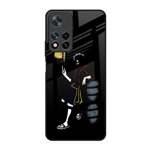 Luffy Line Art Glossy Case for Redmi Note 11 Pro 5G