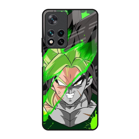 Anime Green Splash Glossy Case for Redmi Note 11 Pro 5G