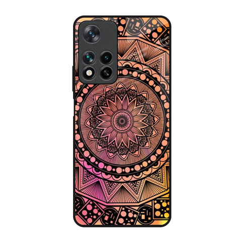 Floral Mandala Glossy Case for Redmi Note 11 Pro 5G